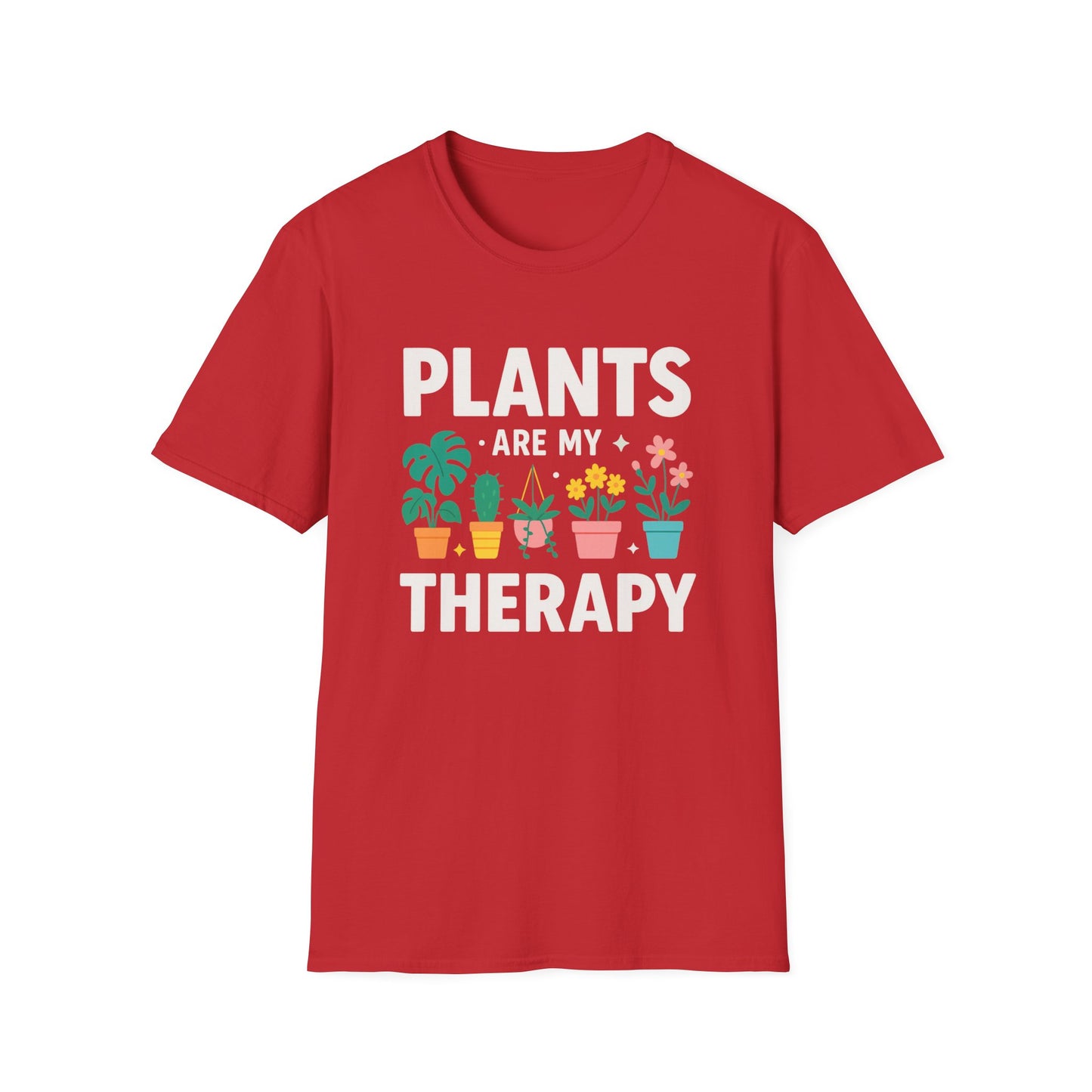 Plants are My Therapy T-Shirt