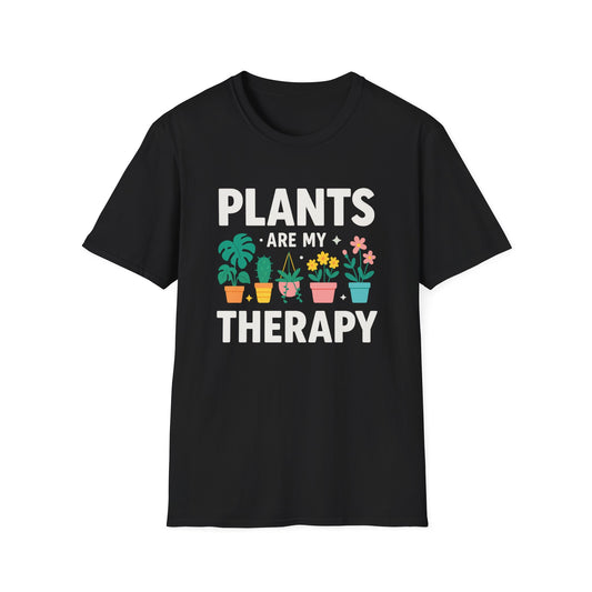 Plants are My Therapy T-Shirt