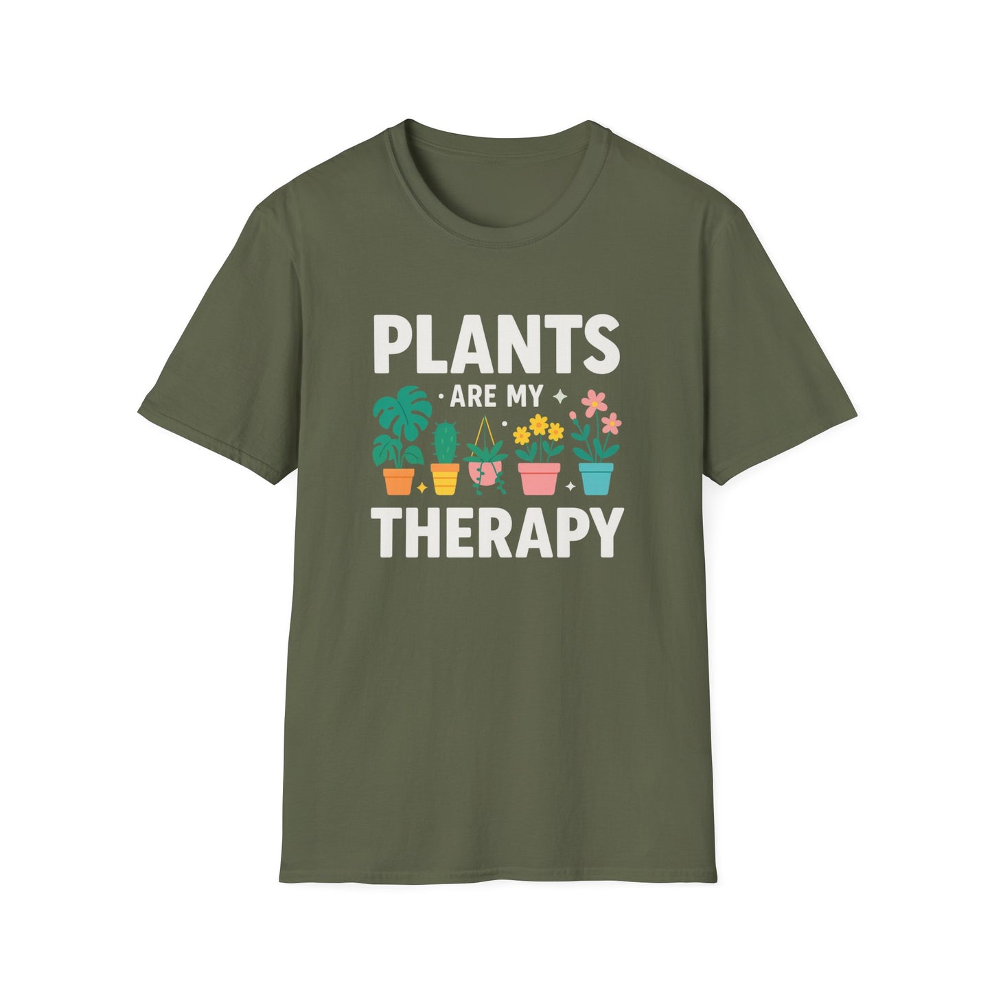 Plants are My Therapy T-Shirt