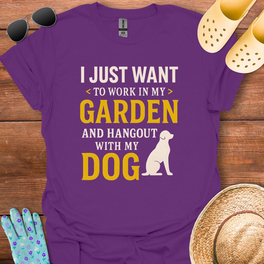 Garden & Dog T - Shirt