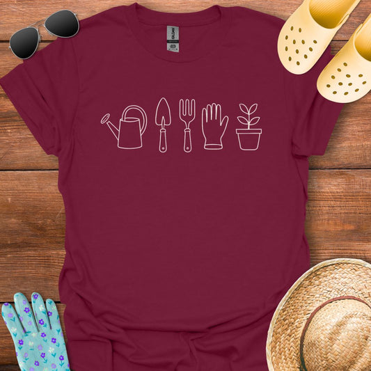 Gardening Tools T - Shirt