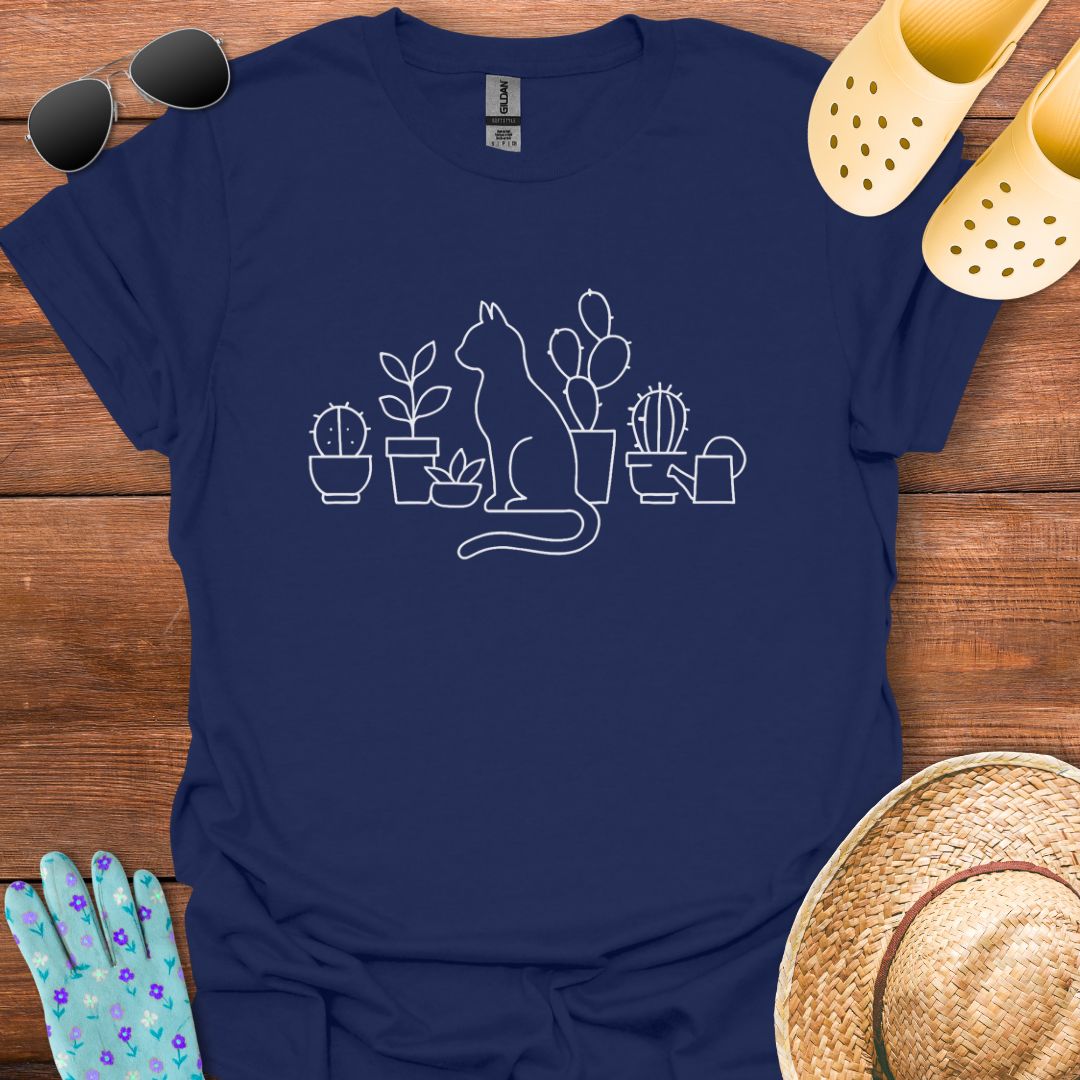 Plants & Cats T - Shirt