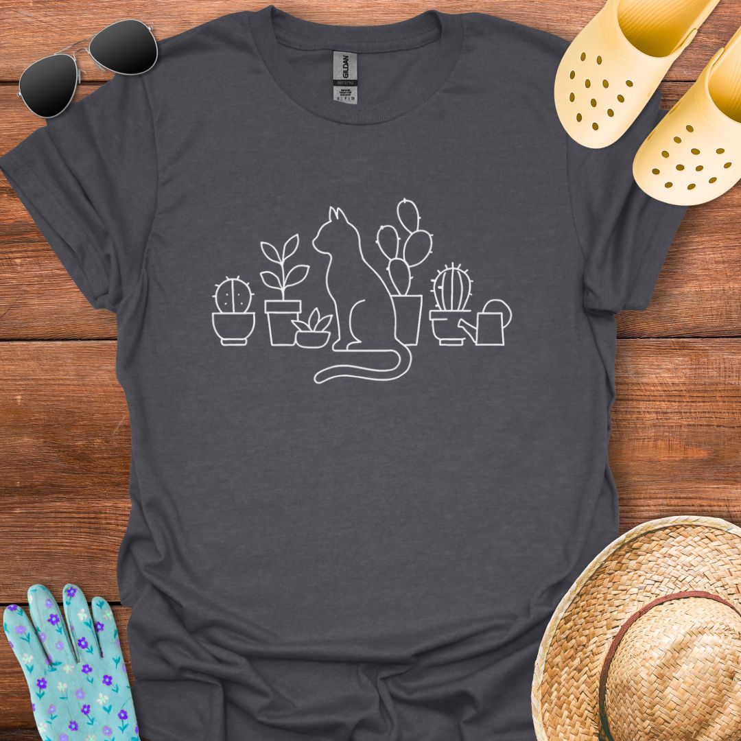 Plants & Cats T - Shirt