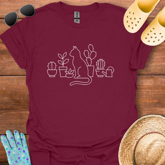Plants & Cats T - Shirt