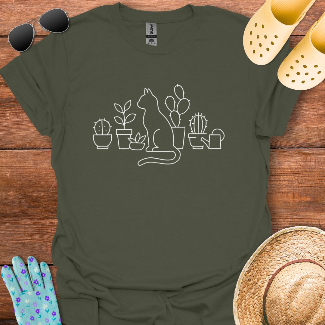 Plants & Cats T - Shirt