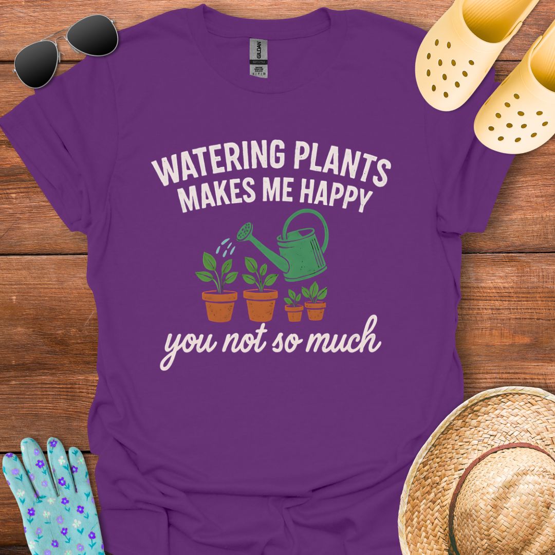 Watering Plants T - Shirt
