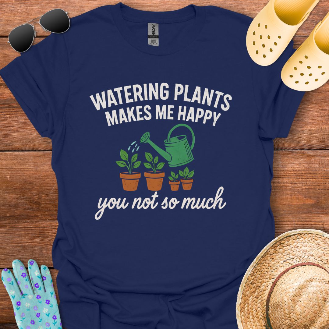 Watering Plants T - Shirt