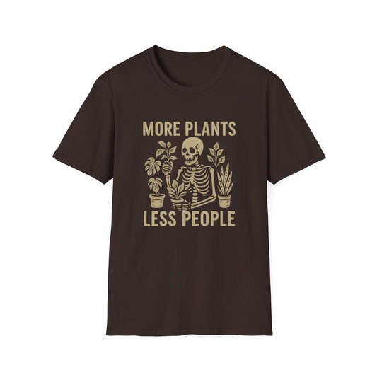More Plants Less People T-Shirt