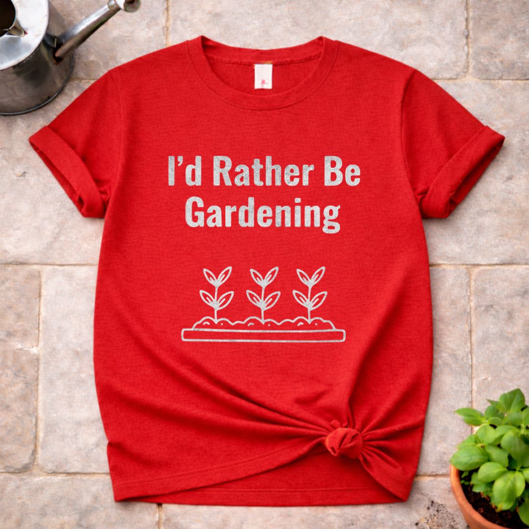 Rather be Gardening T-Shirt