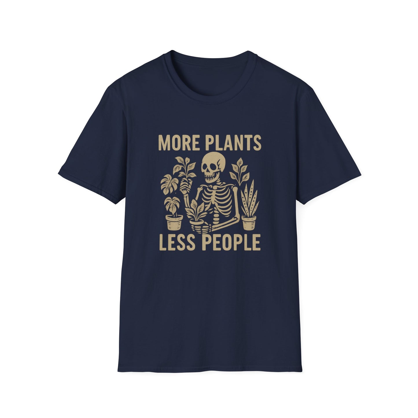 More Plants Less People T-Shirt
