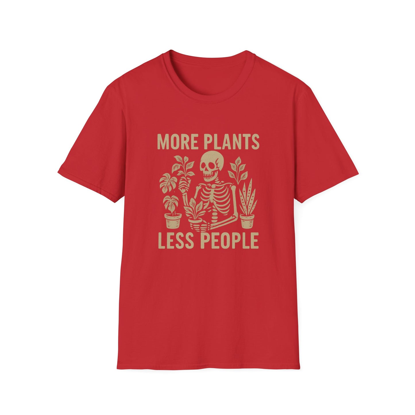 More Plants Less People T-Shirt