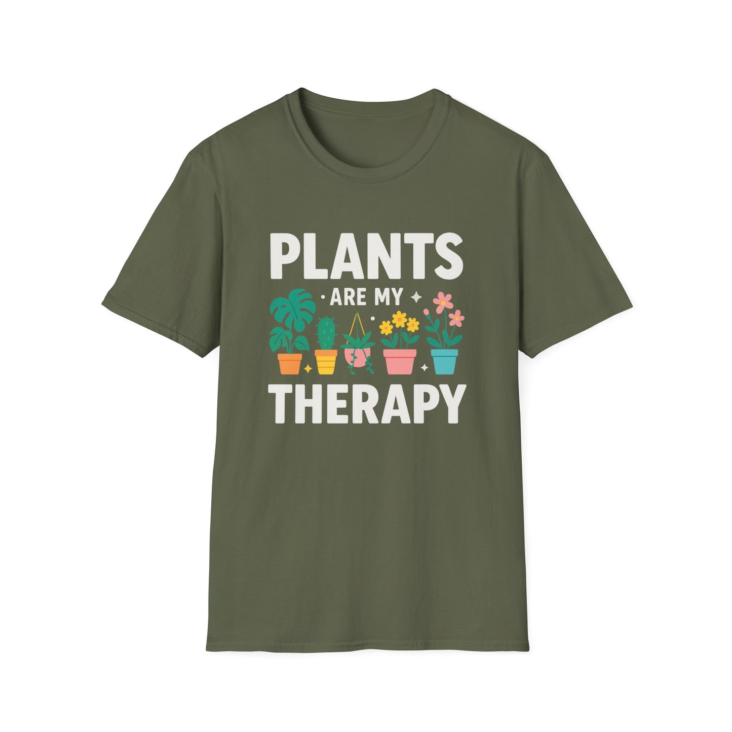 Plants are My Therapy T-Shirt