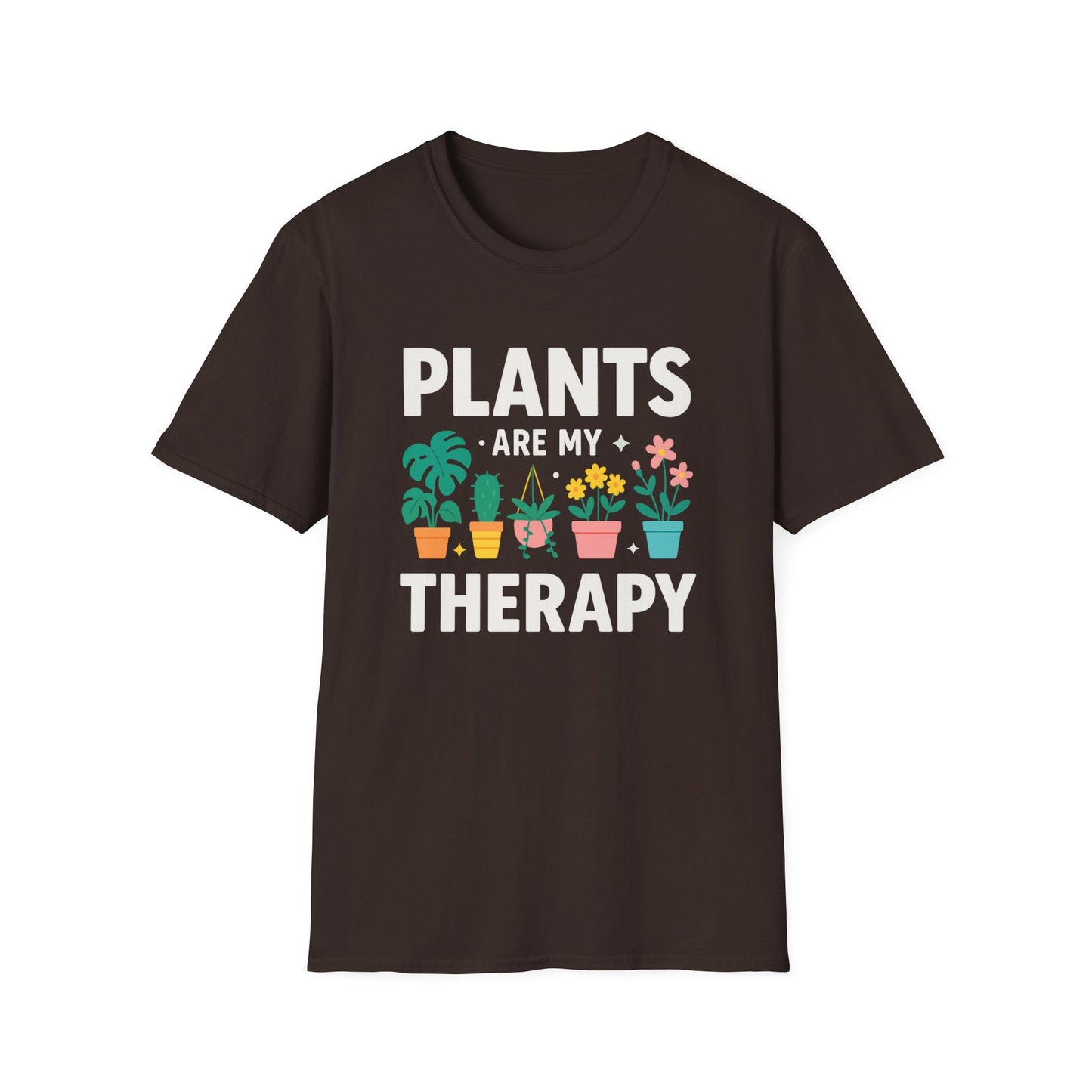 Plants are My Therapy T-Shirt