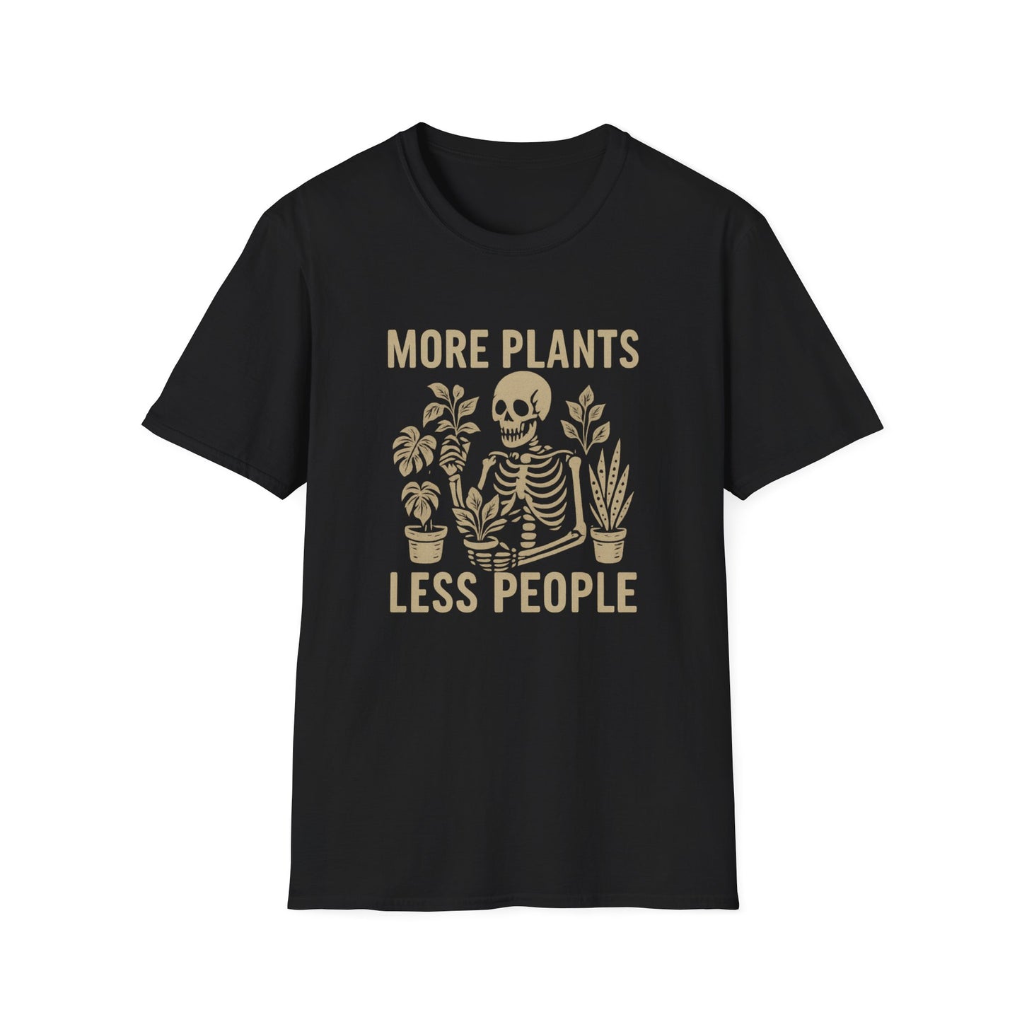 More Plants Less People T-Shirt