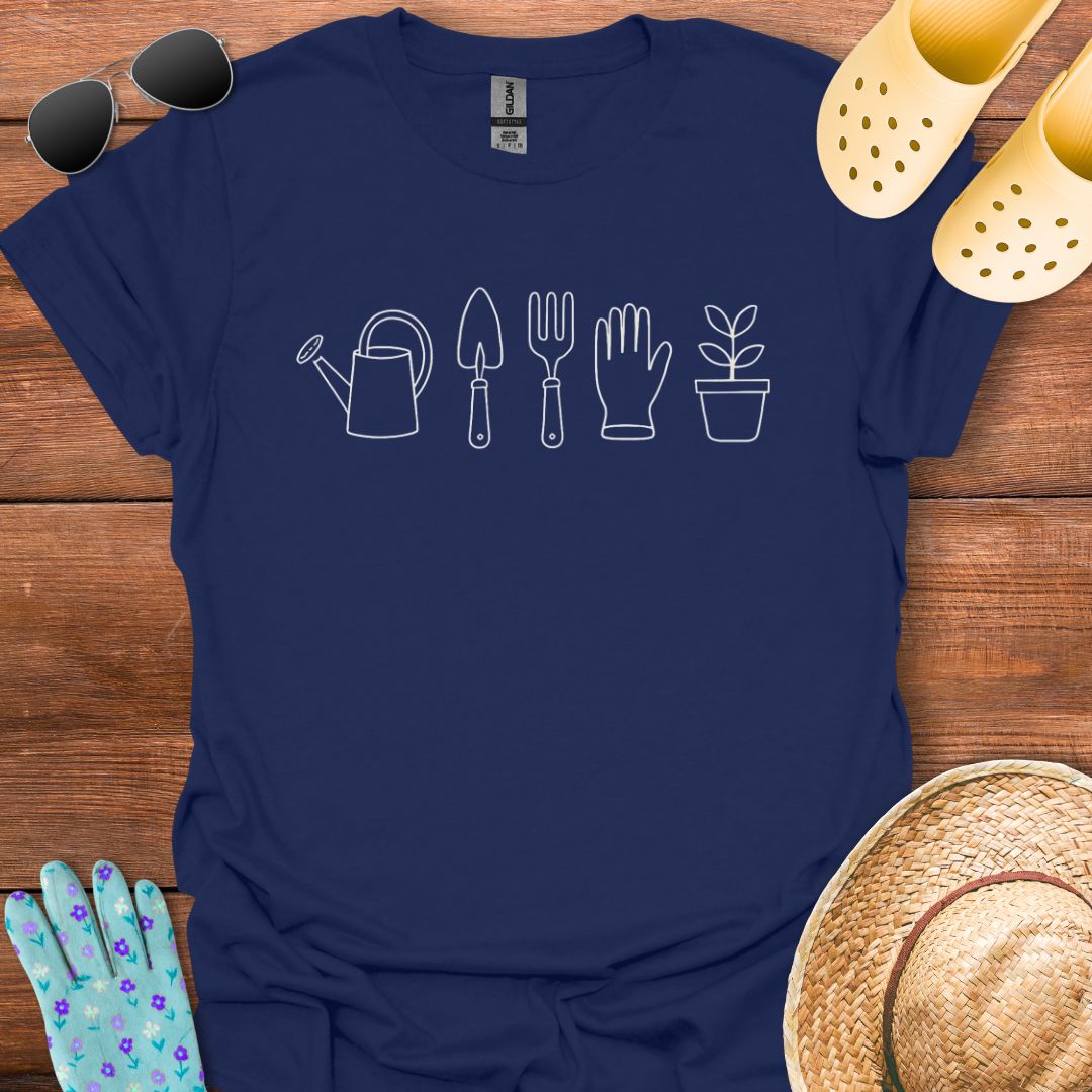 Gardening Tools T - Shirt