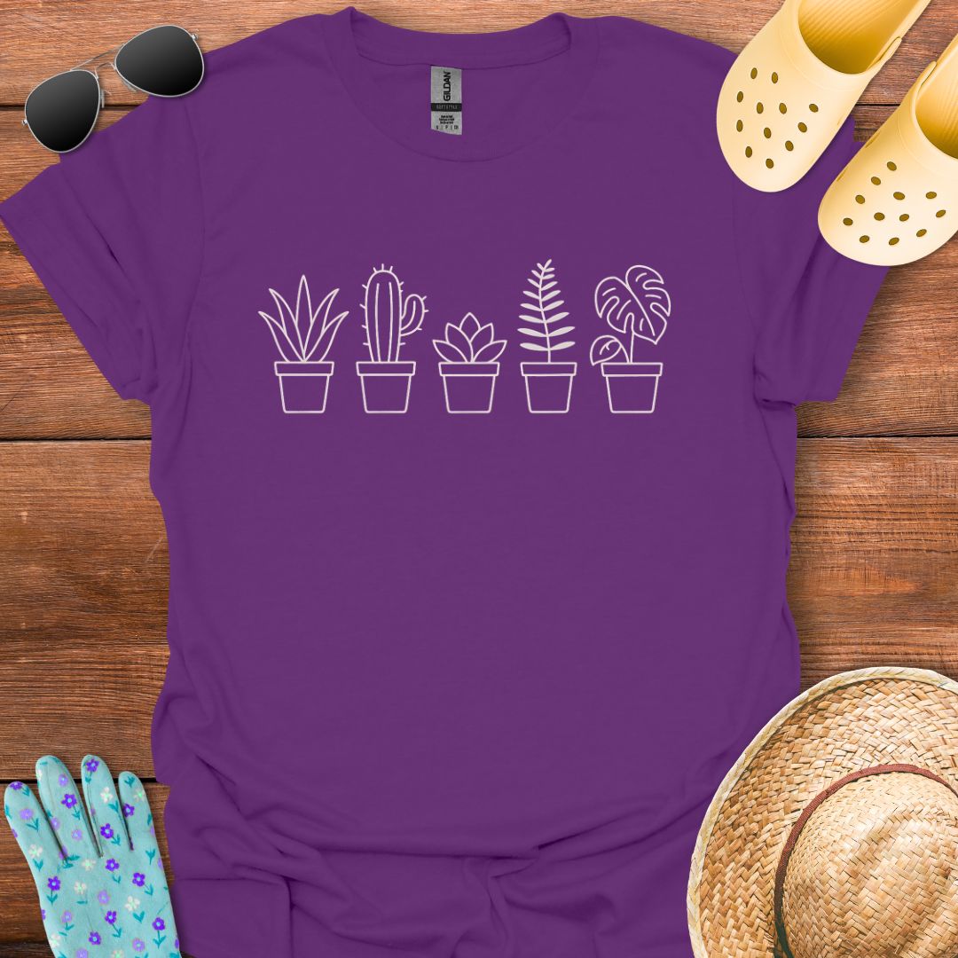 Potted Plants T - Shirt