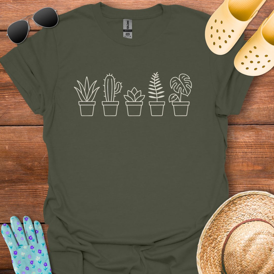Potted Plants T - Shirt