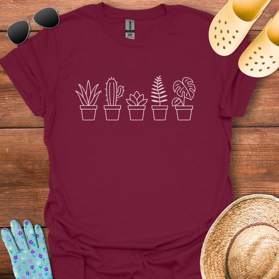 Potted Plants T - Shirt