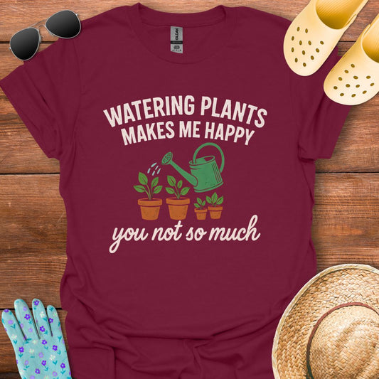Watering Plants T - Shirt