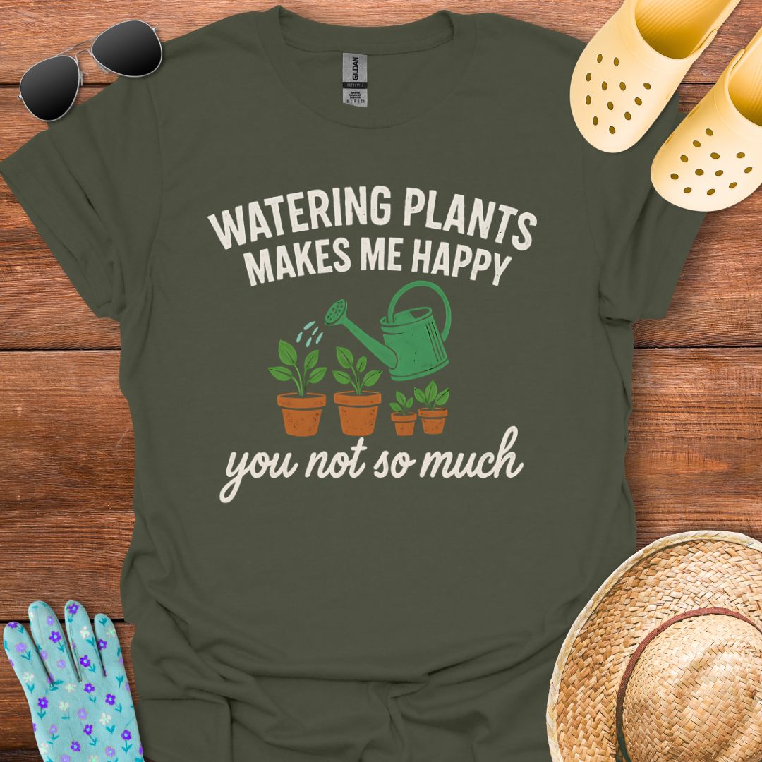 Watering Plants T - Shirt
