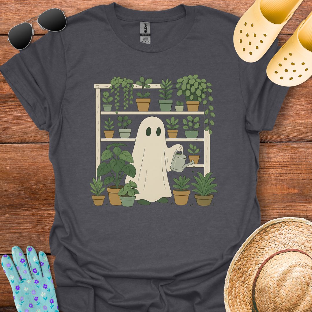 Gardening Ghost  T - Shirt