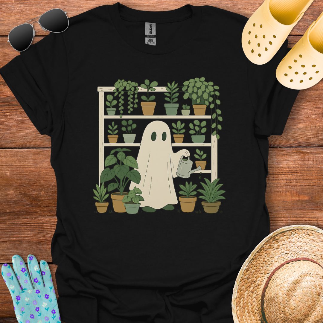 Gardening Ghost  T - Shirt