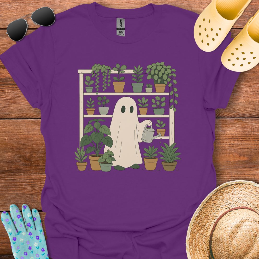 Gardening Ghost  T - Shirt