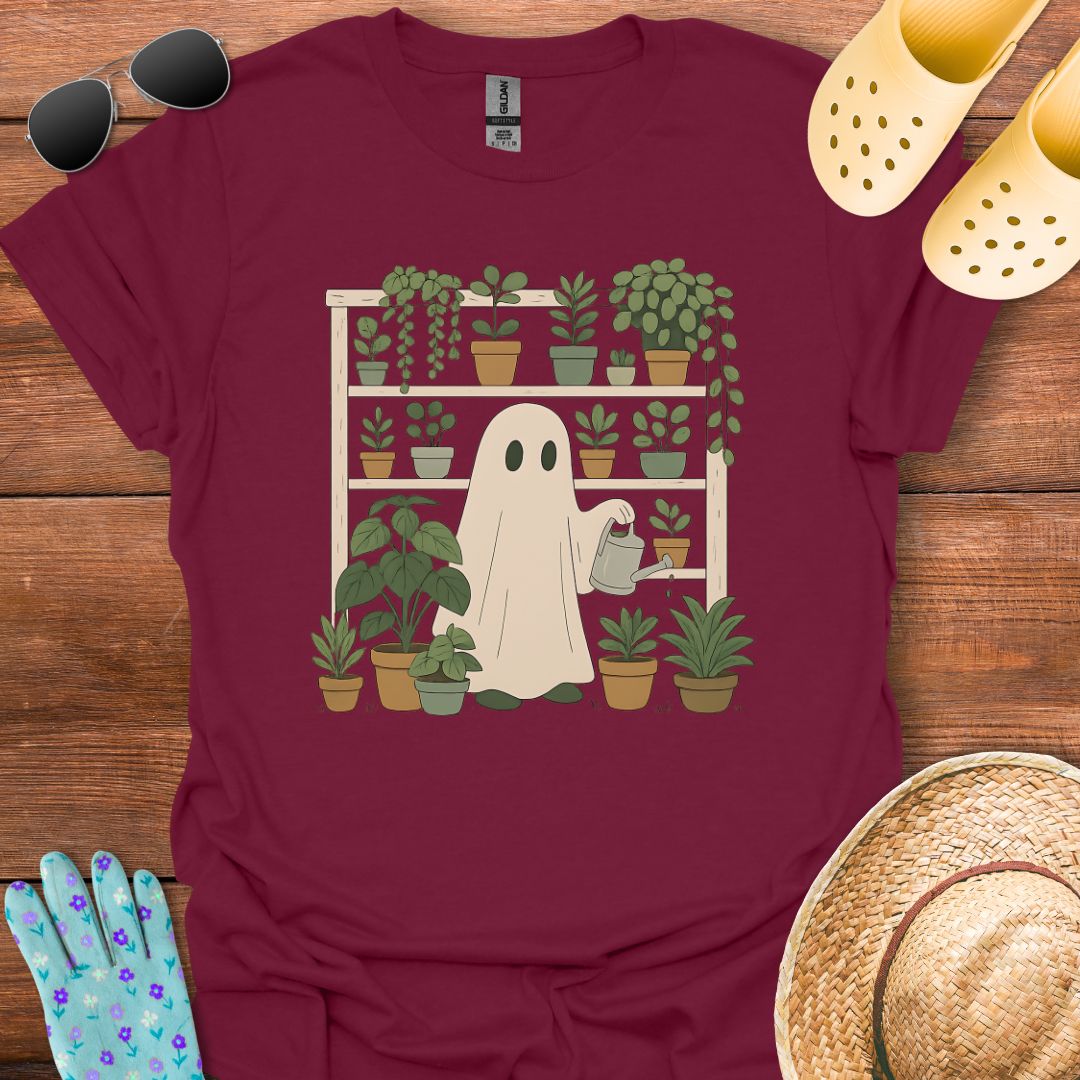 Gardening Ghost  T - Shirt