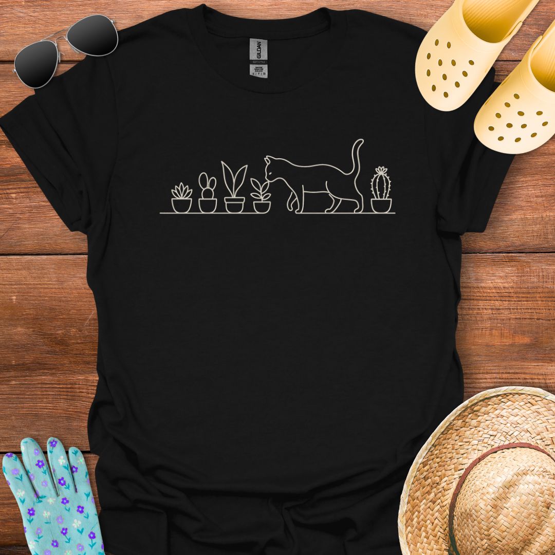 Plants & Cats T - Shirt