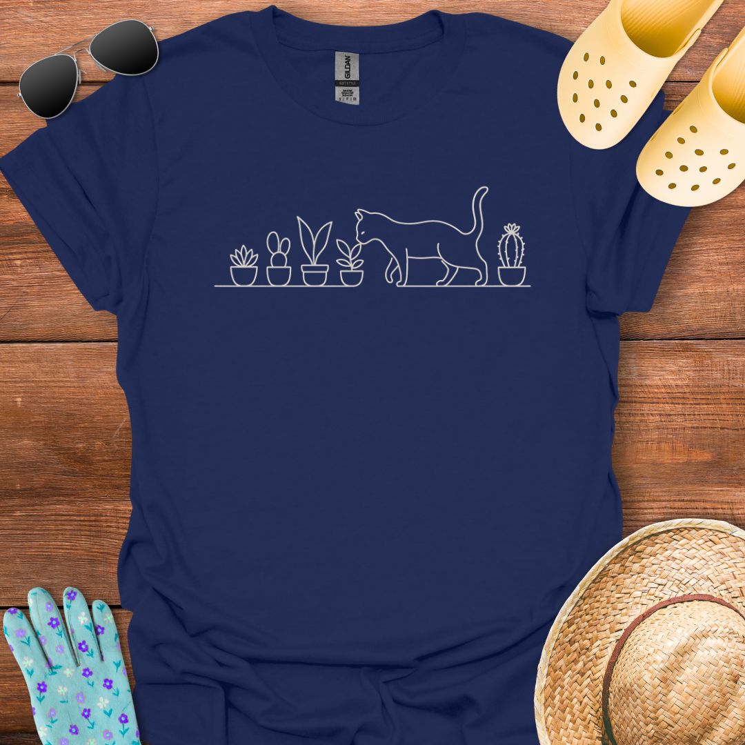 Plants & Cats T - Shirt