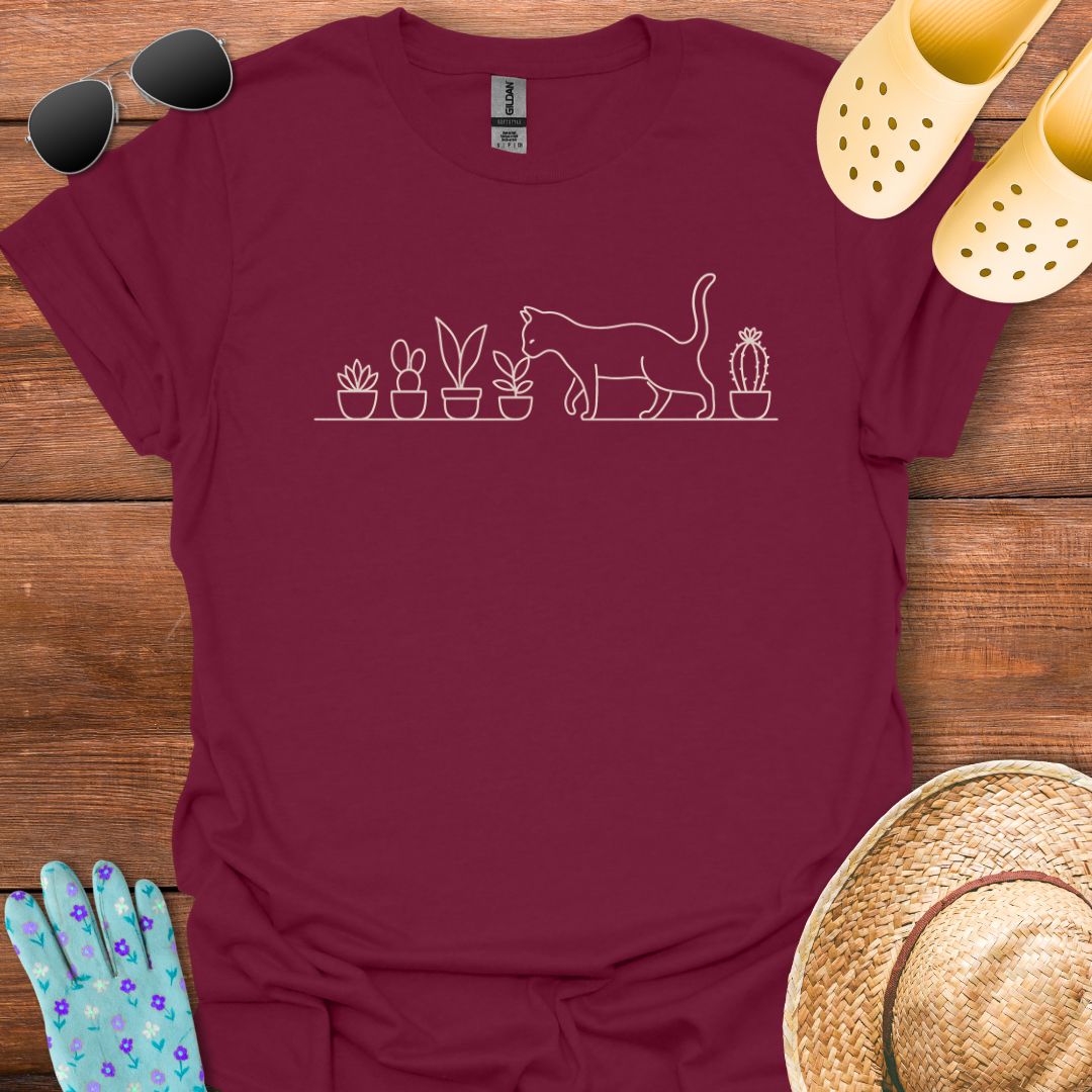 Plants & Cats T - Shirt
