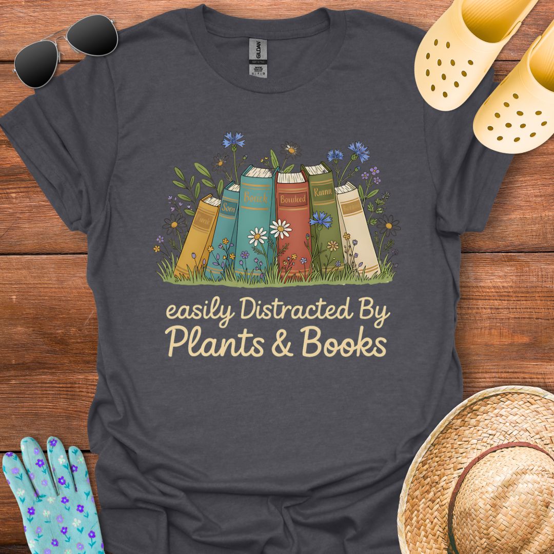 Plants & Books T - Shirt