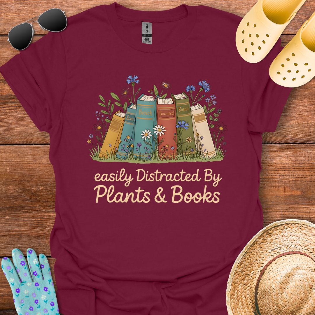 Plants & Books T - Shirt