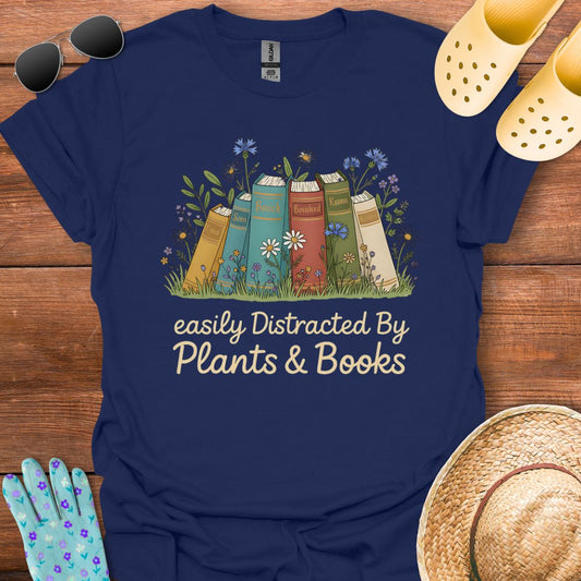 Plants & Books T - Shirt