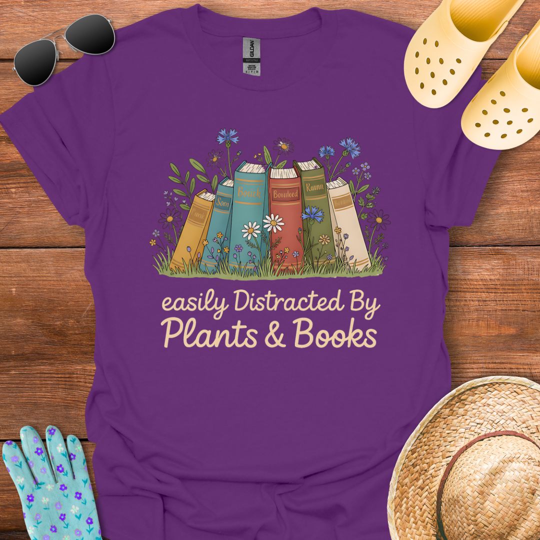 Plants & Books T - Shirt