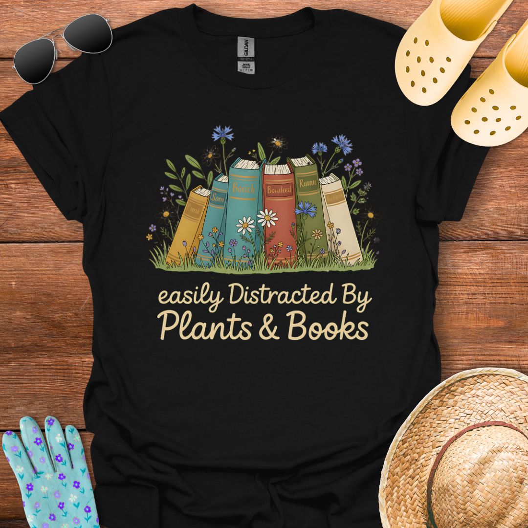Plants & Books T - Shirt