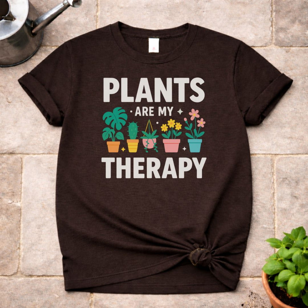 Plants are My Therapy T-Shirt