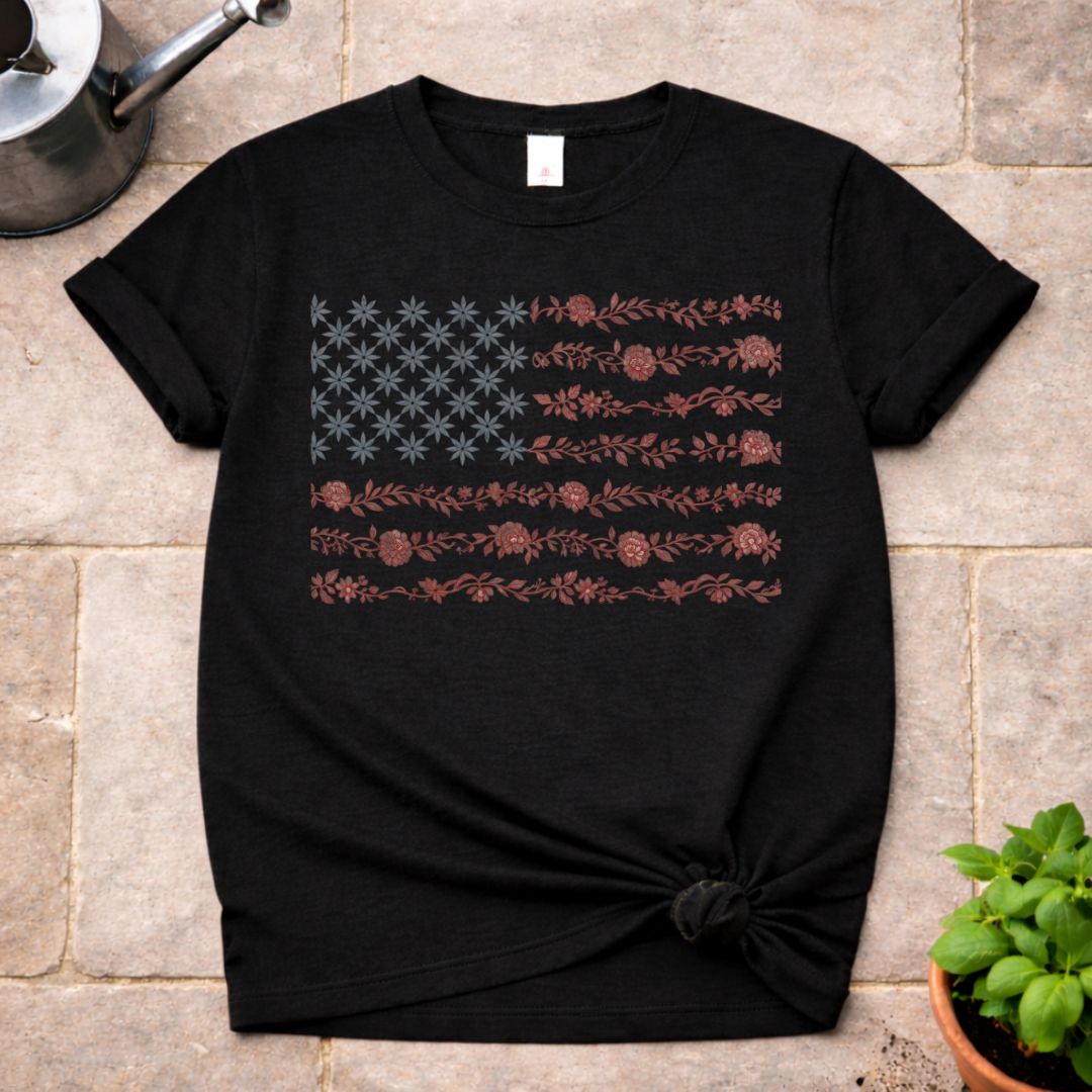 American Floral T-Shirt