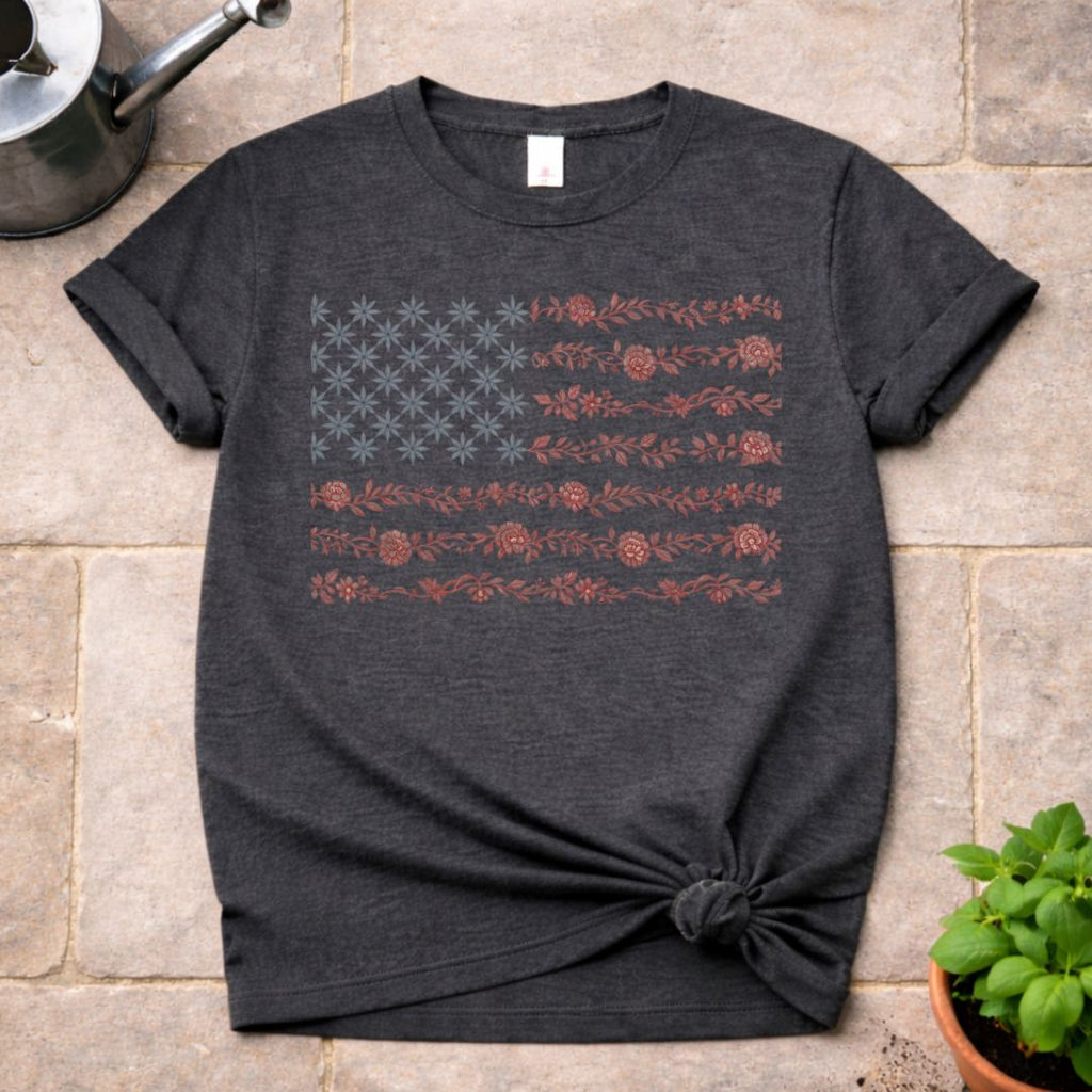 American Floral T-Shirt