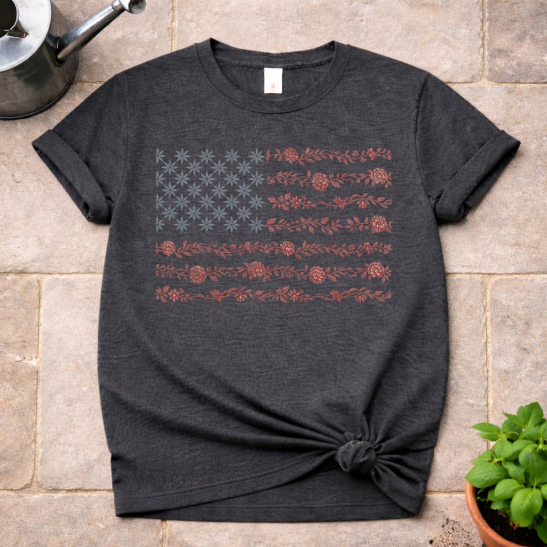 American Floral T-Shirt