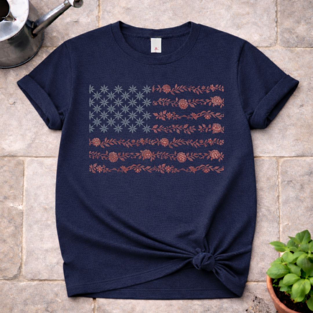 American Floral T-Shirt
