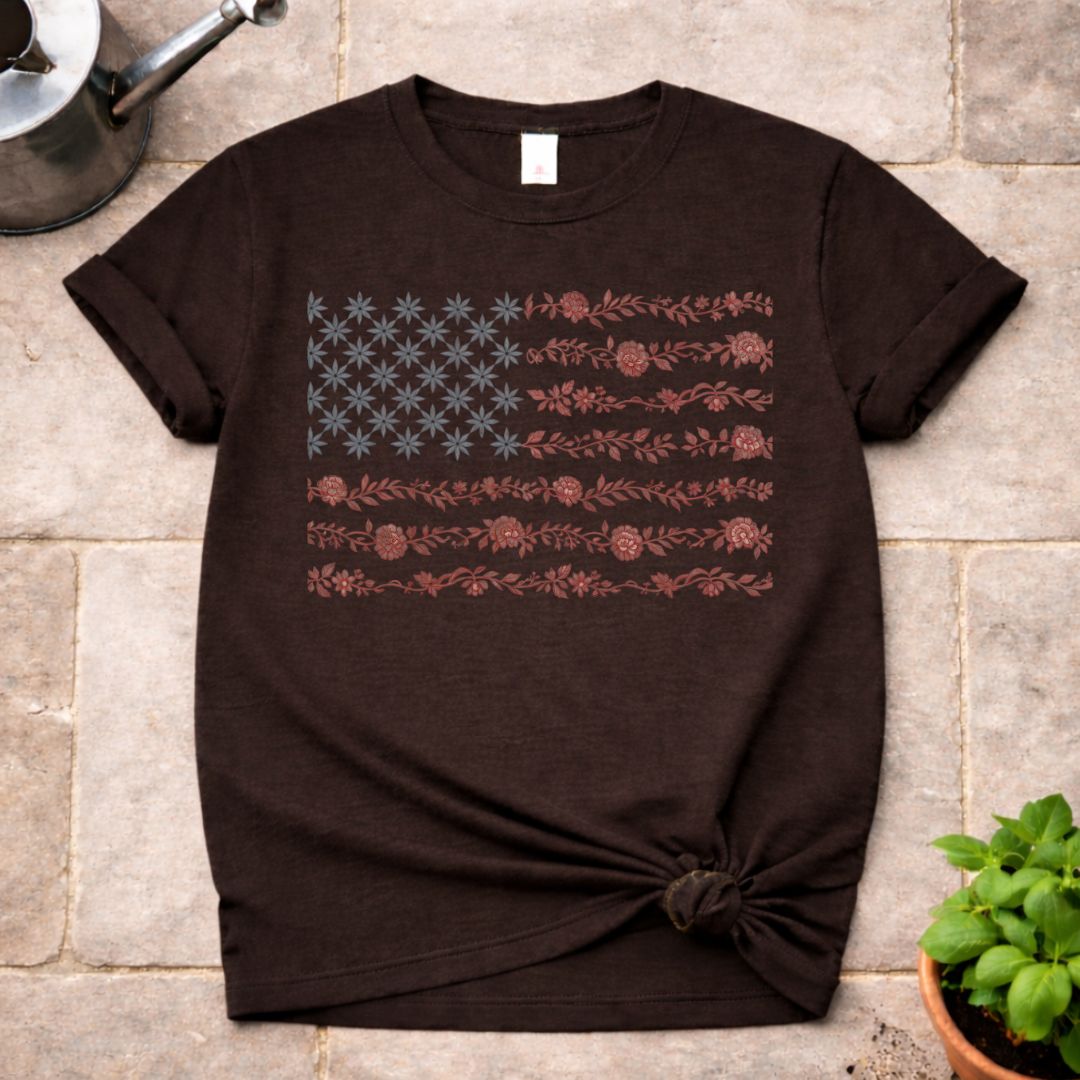 American Floral T-Shirt