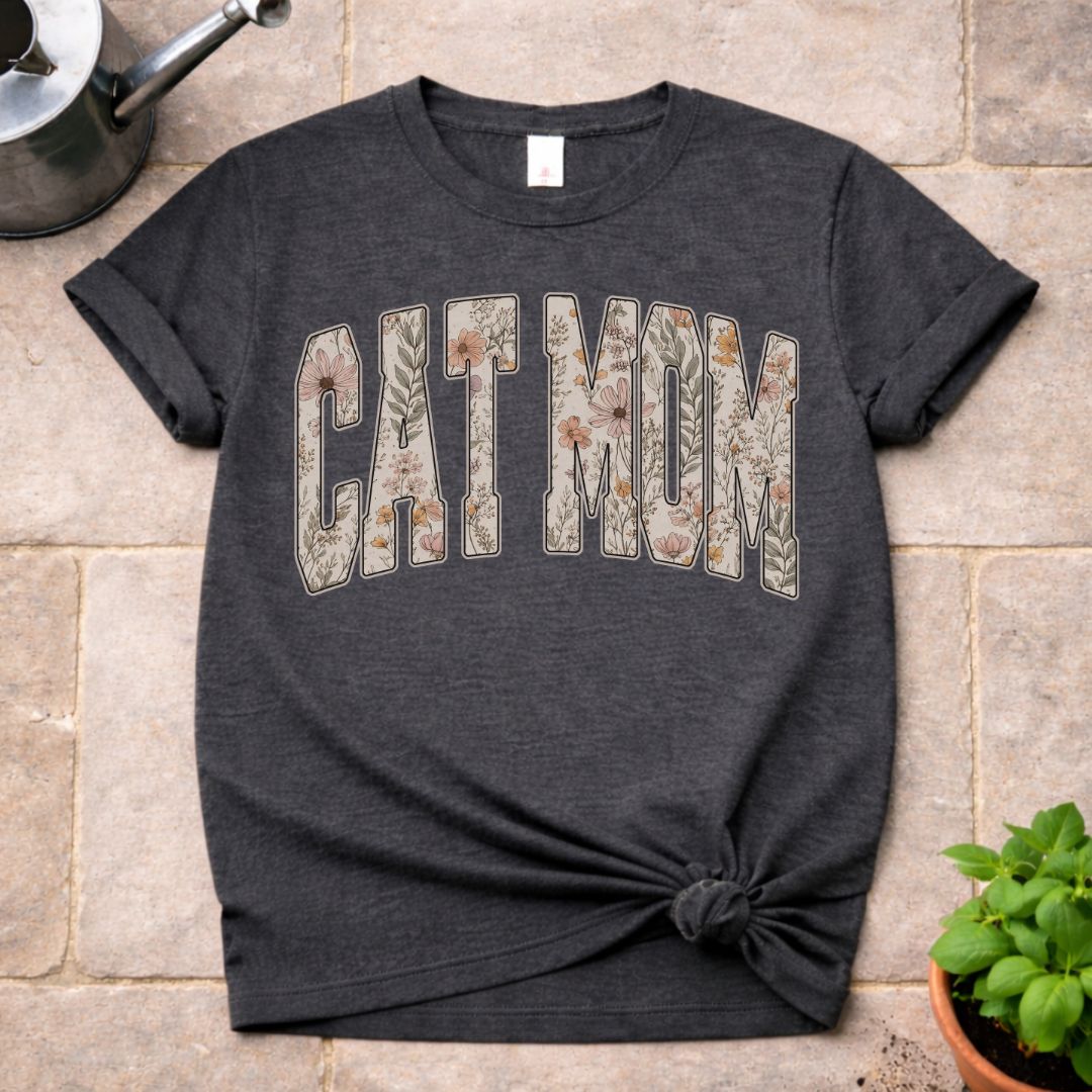 Cat Mom T-Shirt