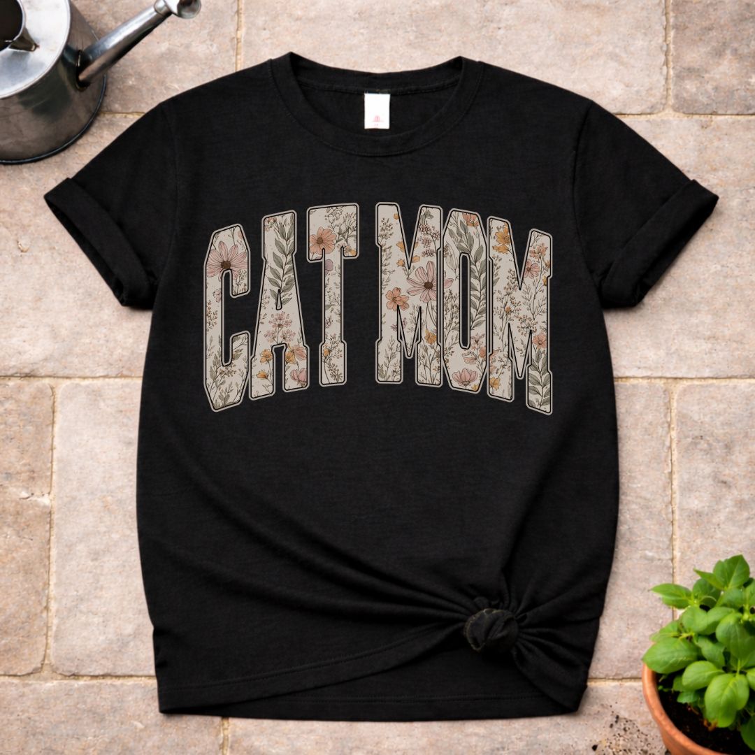 Cat Mom T-Shirt