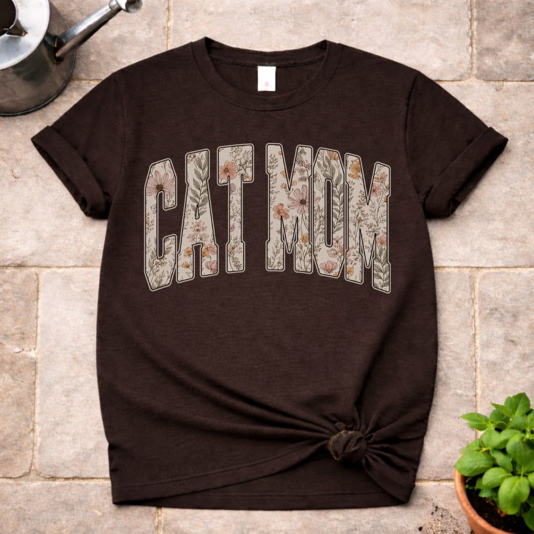 Cat Mom T-Shirt