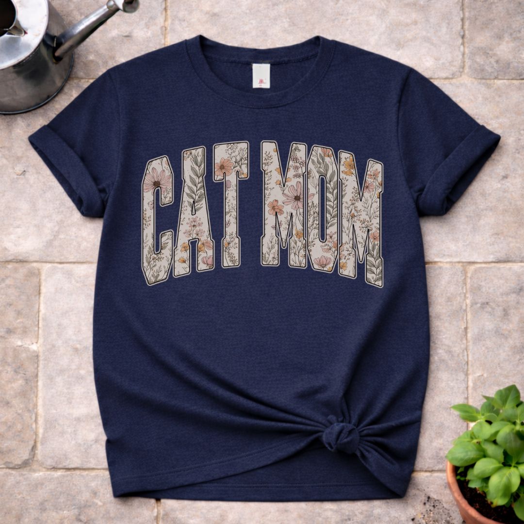Cat Mom T-Shirt