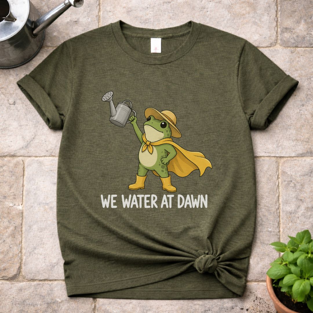 We Water At Dawn T-Shirt