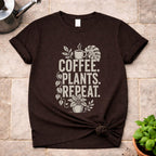 Coffee. Plants. Repeat. T-Shirt
