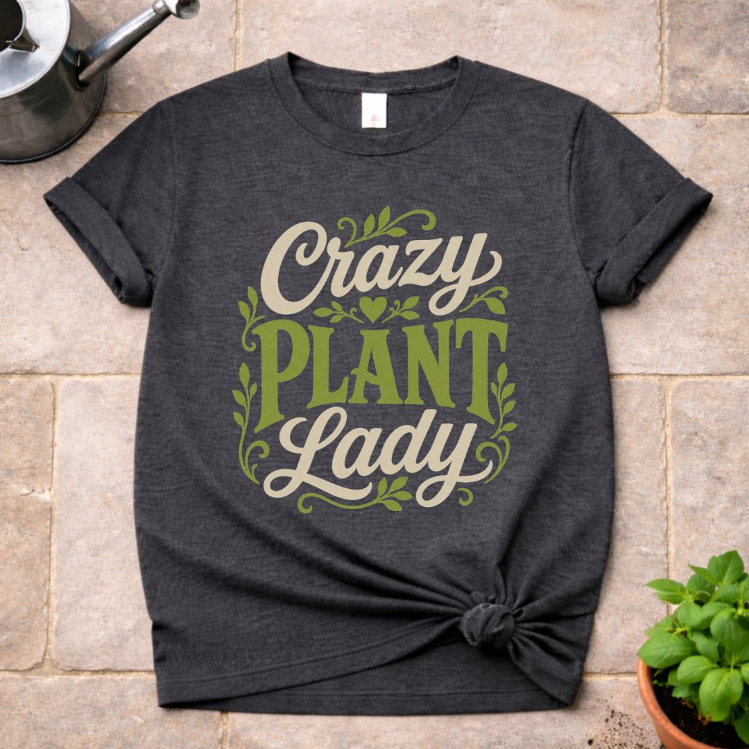 Crazy Plant Lady T-Shirt
