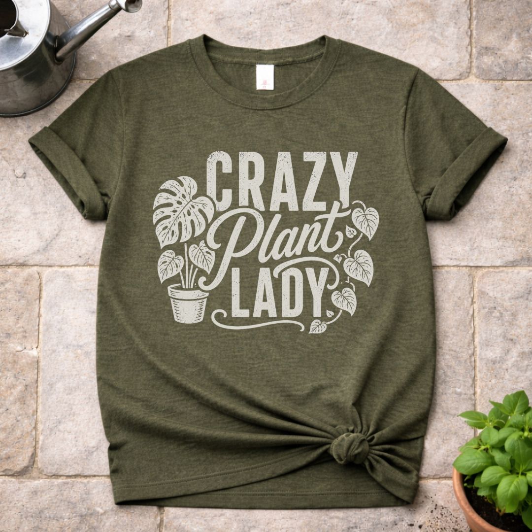 Crazy Plant Lady T-Shirt